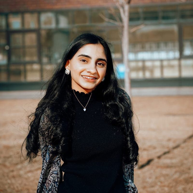 CU CHANGE Leader, Muskan Dillon