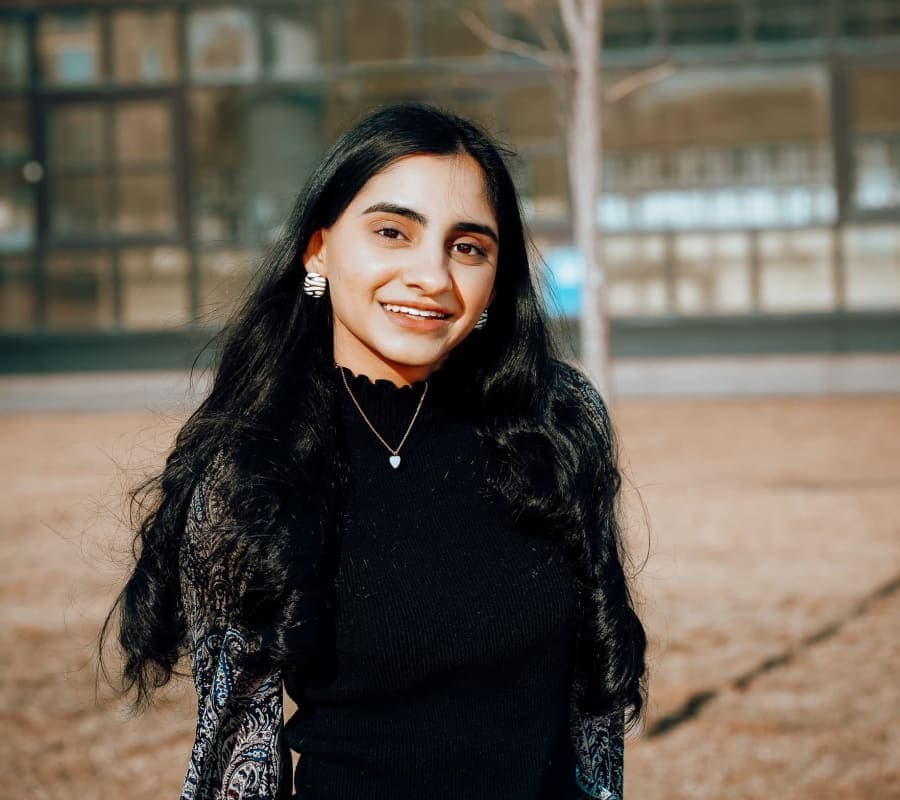 CU CHANGE Leader, Muskan Dillon